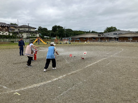 白河市立ひがし幼稚園・ひがし保育園で合同避難訓練が実施されました。