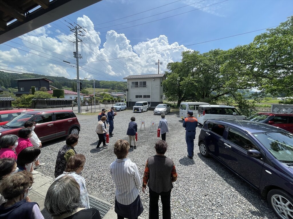 川上地区サロンにおいて防火・防災講話に関する講話を実施しました