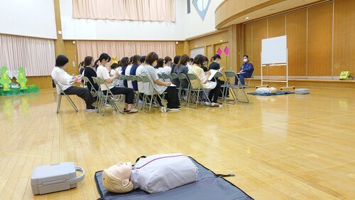 まきば保育園救急法指導！！
