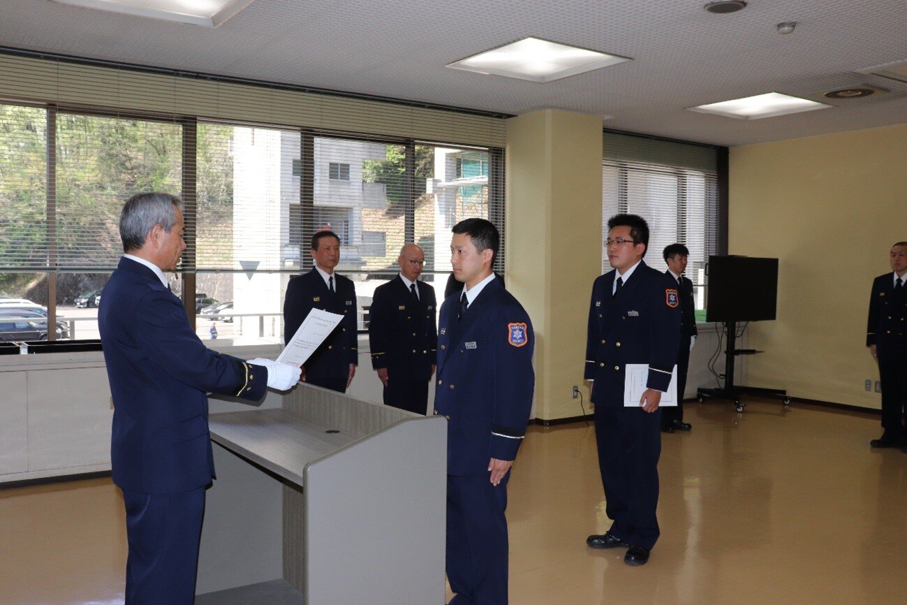 令和8年度予防技術資格者認定証交付式を実施しました